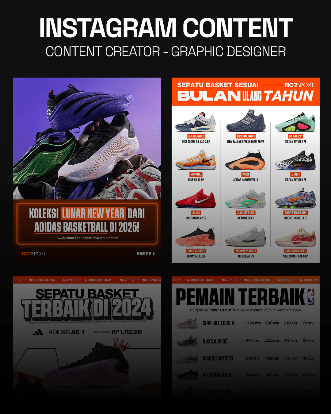 Instagram Content Creation